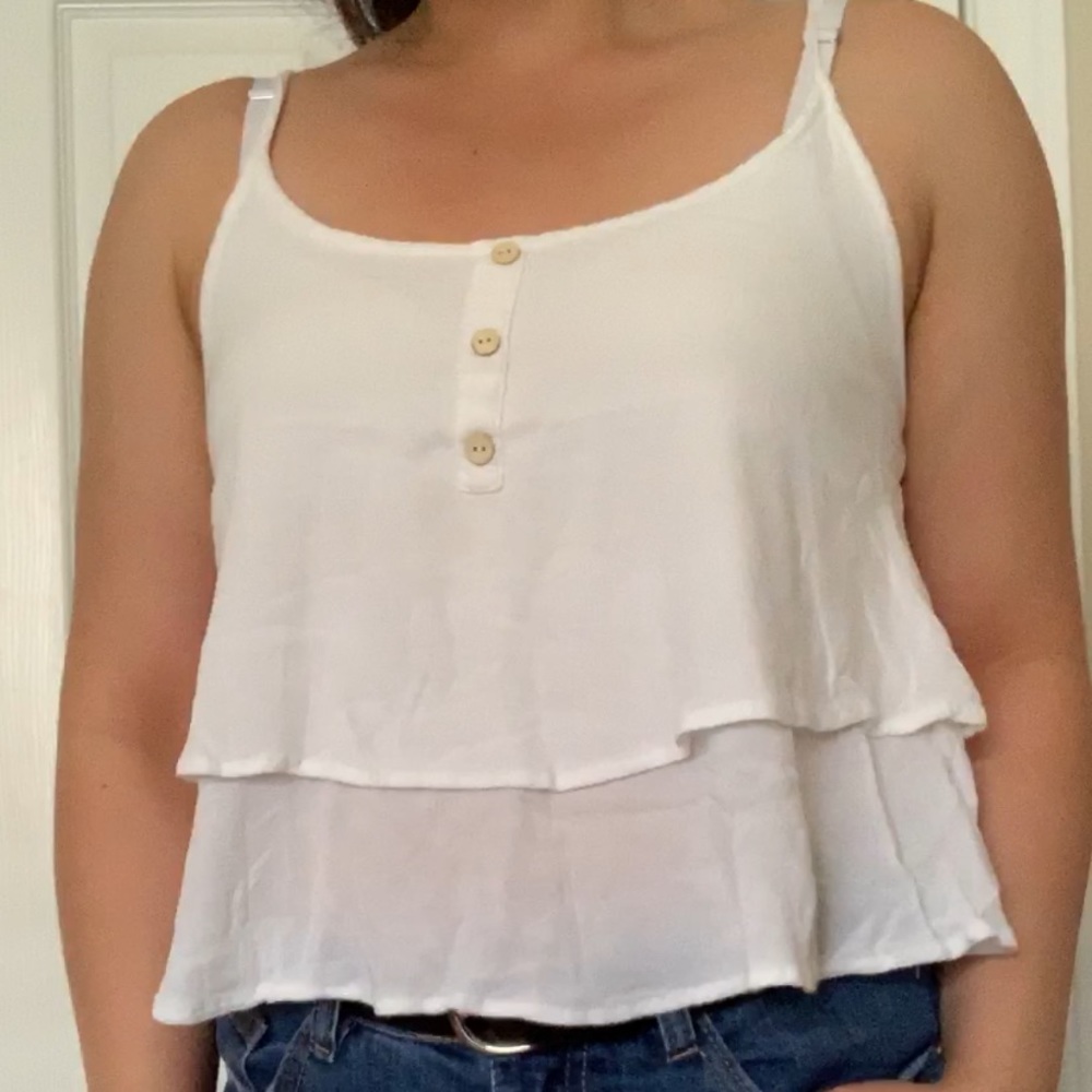 White tank top